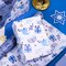 Reversible Hanukkah Wrapping Paper - Mini Roll - 17 Inch x 33 Feet - Dreidels and Menorah Lights Chanukah Wrapping Paper Perfect for Hanukkah, Chanukah, Holiday